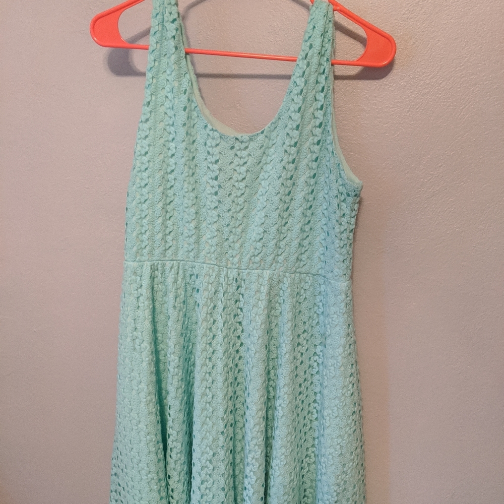 Teal xl Francesca's dress